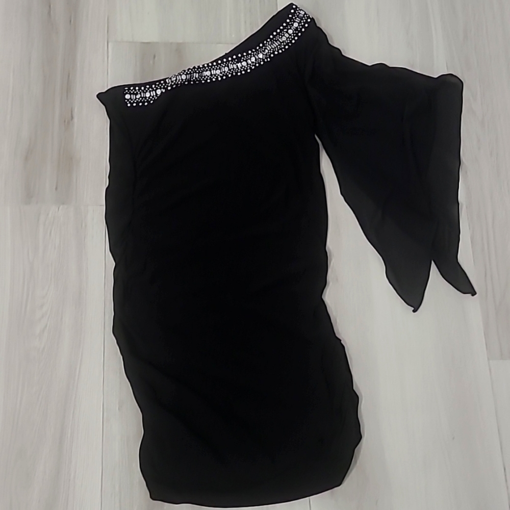 One Shoulder Cocktail Dress